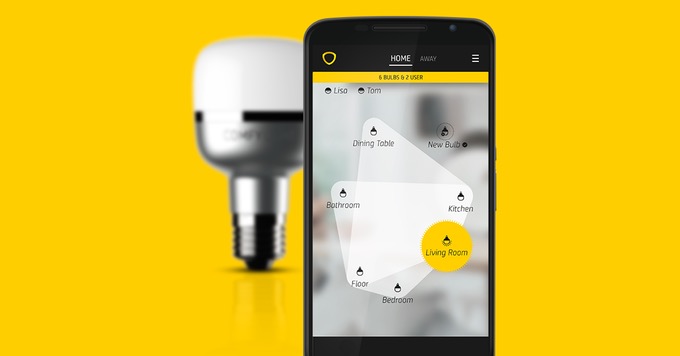 ComfyLight: Dieses App-gesteuerte Licht soll ungebetene Gäste vertreiben