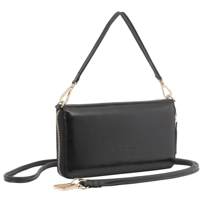 StilGut Smart Wallet: Elegante Damen-Umhängetasche und Clutch mit Smartphone-Fach