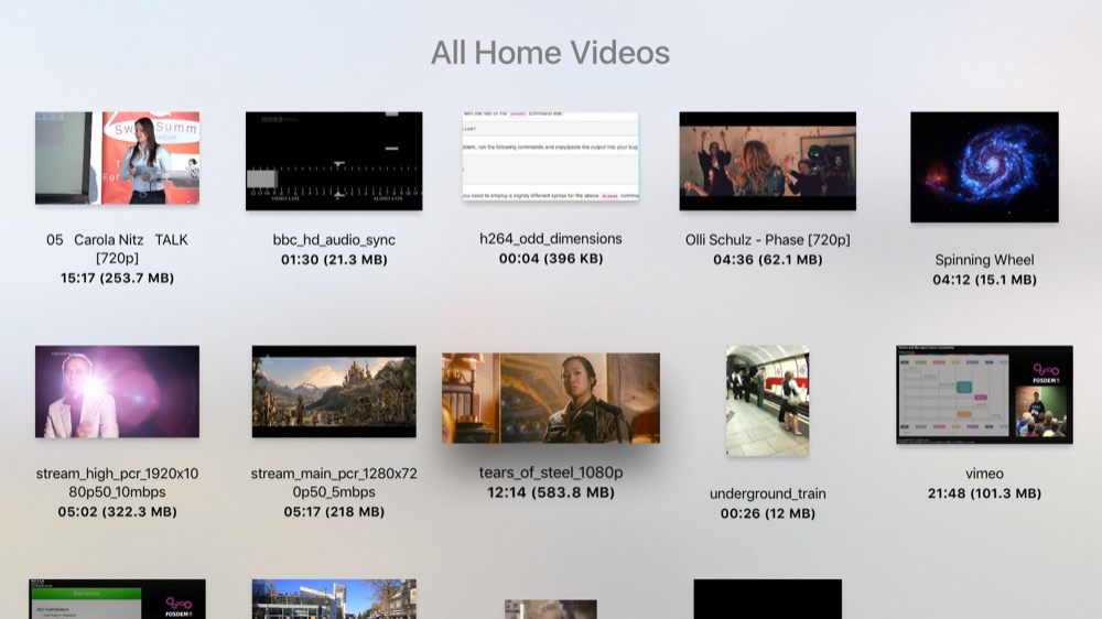 VLC Media Player Apple TV