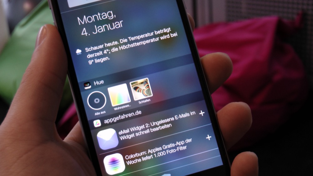 Kommentar: Zu viele Widgets sind nicht praktikabel