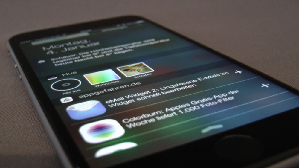 widget iphone