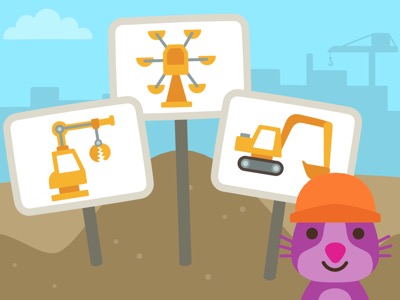 Sago Mini Lastwagen und Bagger: Neue App für kleine Baumeister zwischen 2 und 4 Jahren