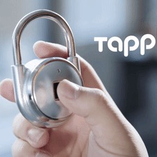 TappLock: Vorhängeschloss samt Bluetooth & Fingerabdrucksensor sucht Unterstützer