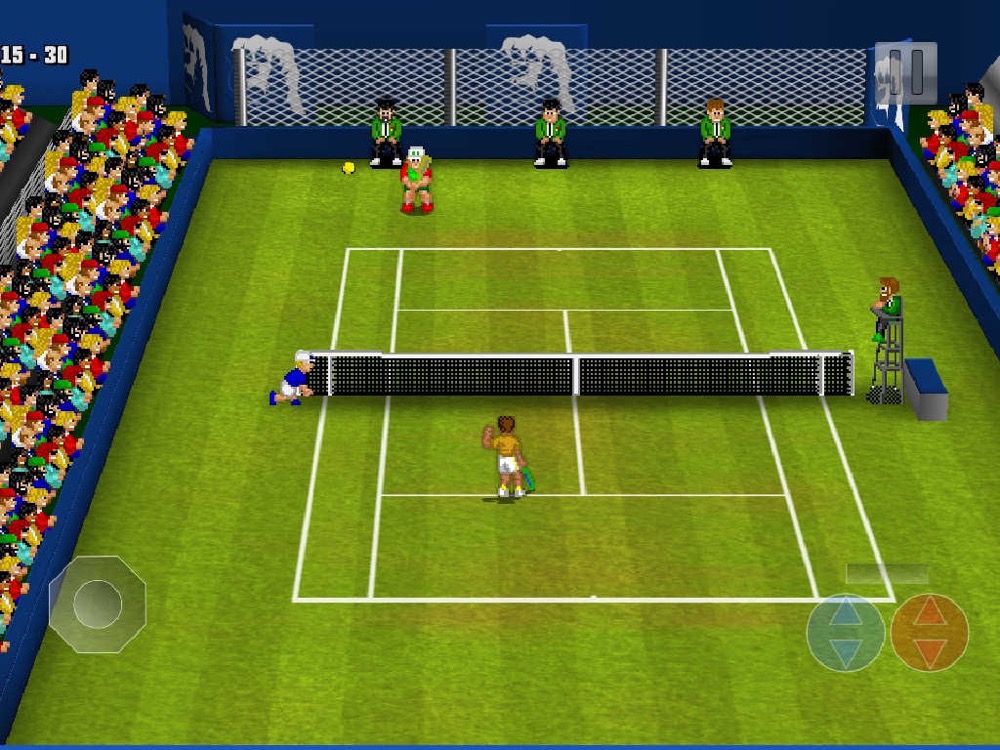 Tennis Champs Returns: Remake des Amiga-Tennis-Spiels im Pixel-Look