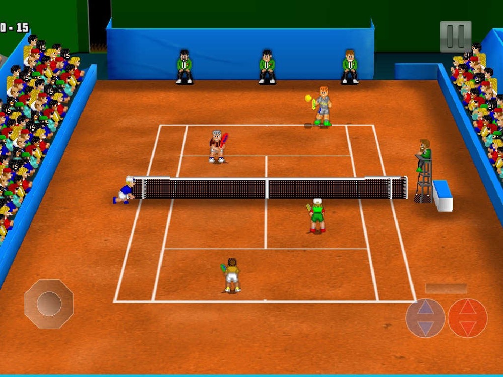 Tennis Champs Returns: Remake des Amiga-Tennis-Spiels im Pixel-Look