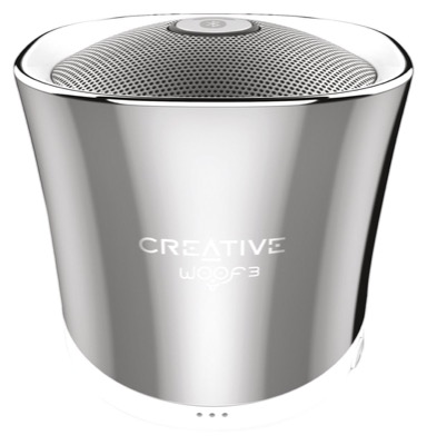 Creative Woof 3: Mini-Bluetooth-Lautsprecher mit MicroSD-Slot und Freisprech-Einrichtung