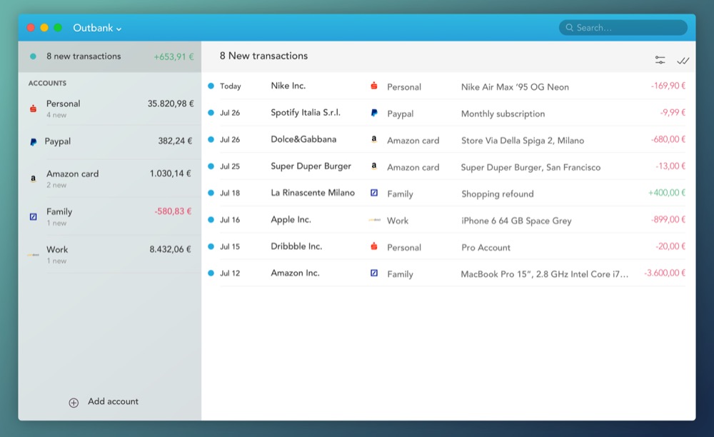 OutBank für iOS & Mac: Neue App mit neuem Look im Anmarsch