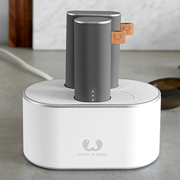 Fresh ’n Rebel Powerbank Charging Station: Immer volle Akkus