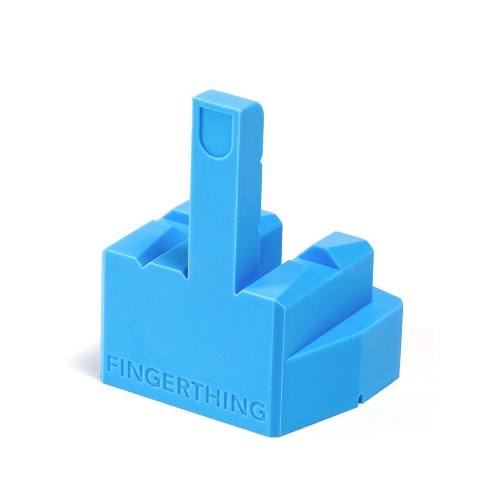 Fingerthing: iPhone-Ständer im skurrilen Design