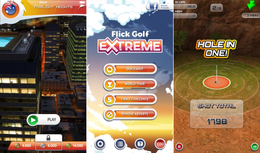 Flick Golf Extreme