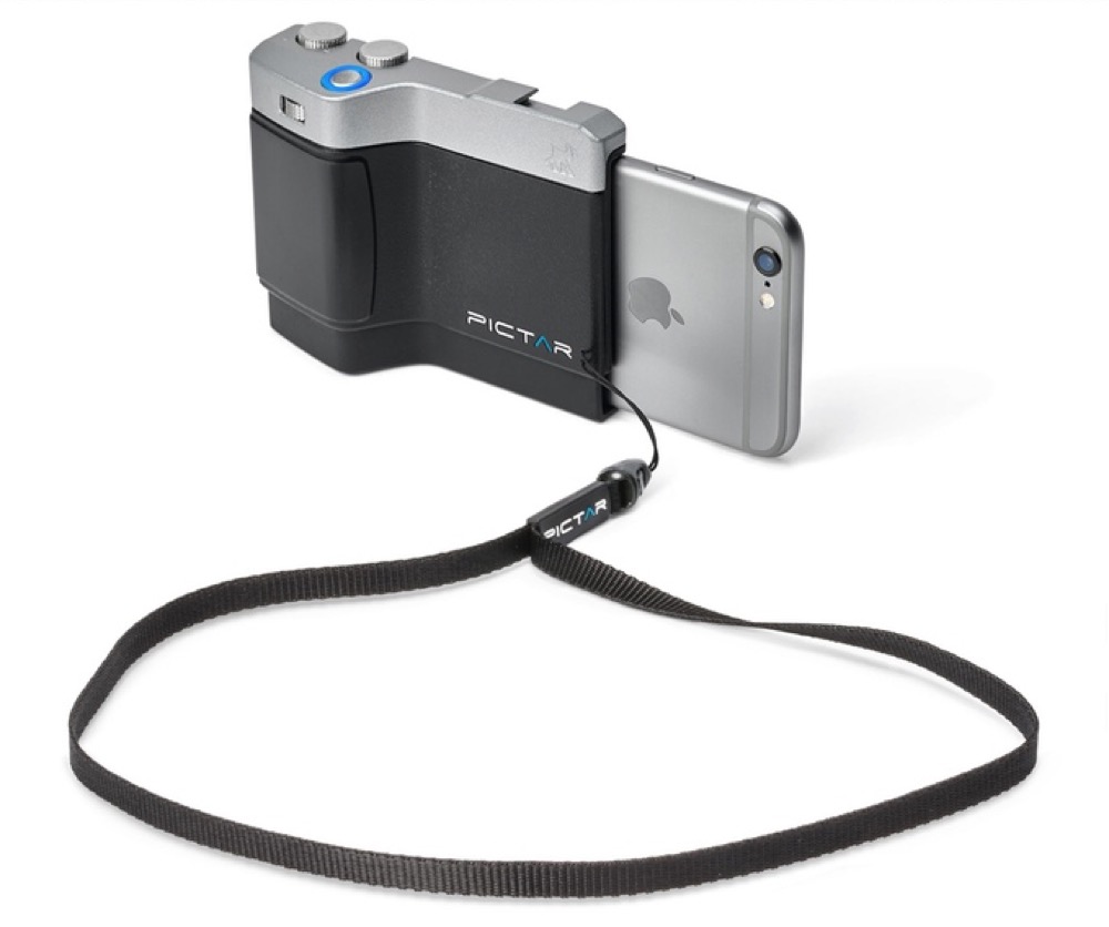 Pictar: iPhone-Halterung für Fotografen bei Kickstarter erinnert an klassische Analog-Kamera