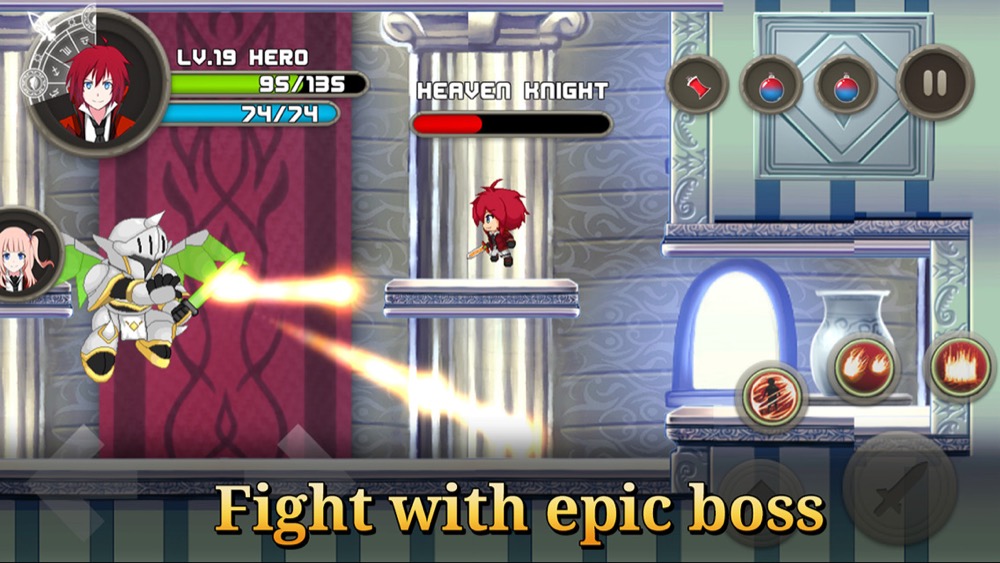 Rune Ranker: 2D-Side-Scroller im Manga-Design verzichtet auf Werbung und In-App-Käufe