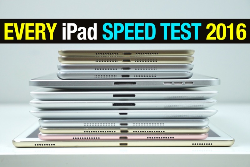 In einem Video: Alle zwölf iPad-Modelle im Vergleich