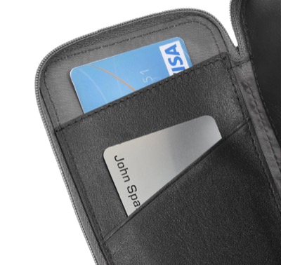 Neues von StilGut: Handytasche im Wallet-Design mit Kreditkarten-, Geld- und SIM-Fächern
