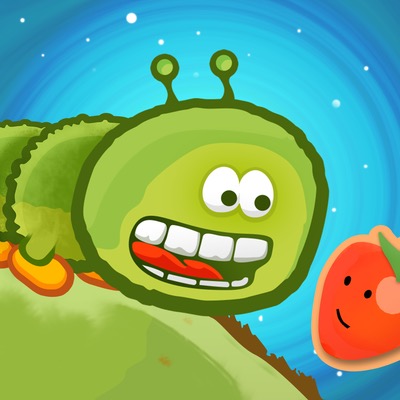 Caterzillar: Großartiges neues Gravity-Game von Noodlecake Studios um eine verfressene Raupe