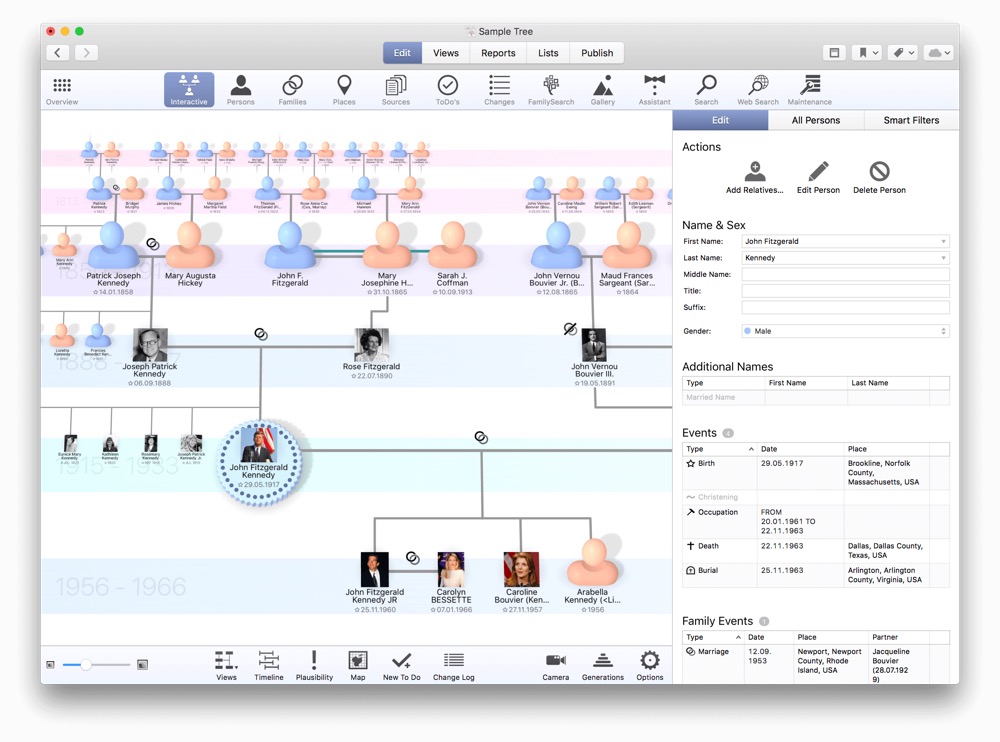 Macstammbaum 8 Genealogie App Mit Familysearch Support