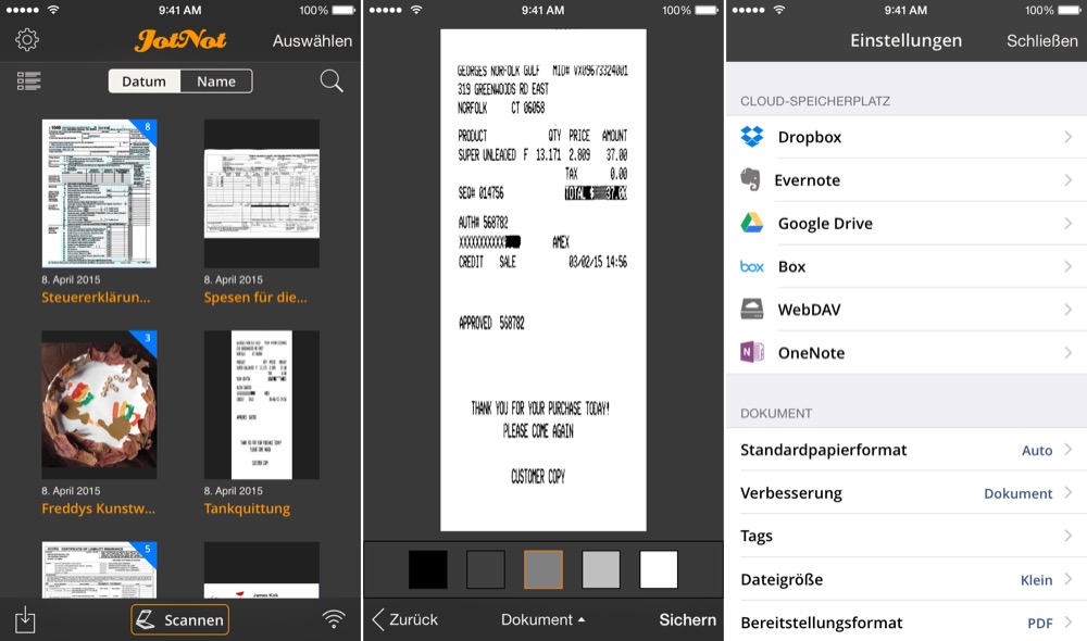 Scanner by JotNot Pro
