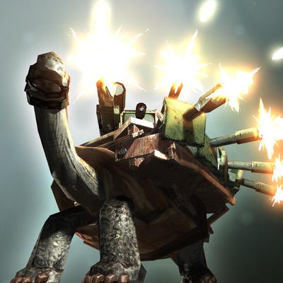 War Tortoise: Mischung aus Shooter und Tower Defense mit einem schwer bewaffneten Panzer