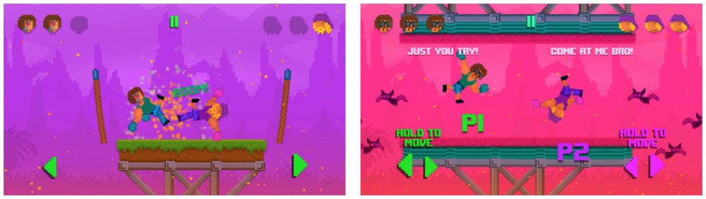 Mixed Macho Arts: Retro-Kampfspiel mit kunterbunter Grafik und verrücktem Gameplay