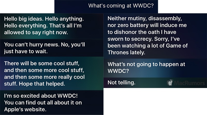 Siri WWDC