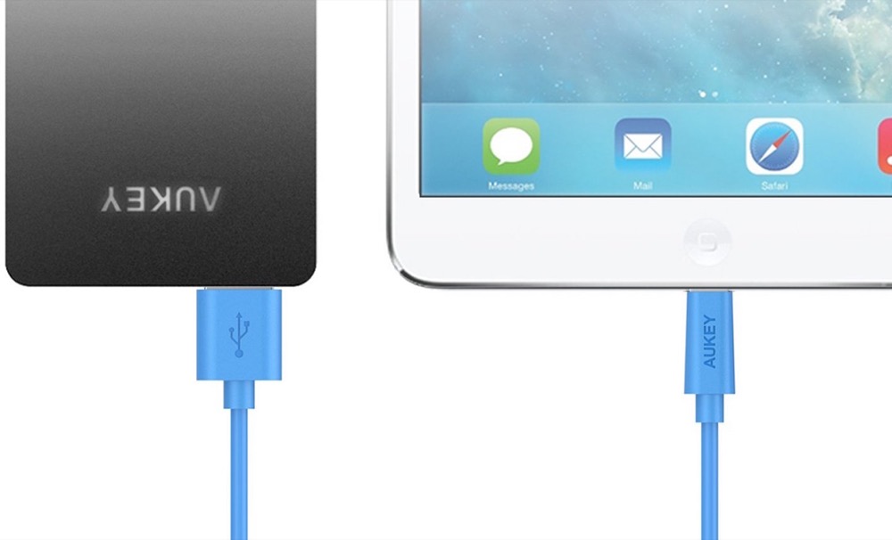 Aukey: Zertifizierte Lightning-Kabel dank Gutschein ab 3,79 Euro erhältlich