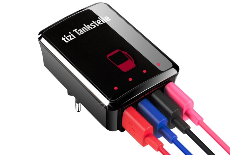 Tizi Tankstelle: Equinux verbessert Ladegerät mit vier USB-Ports