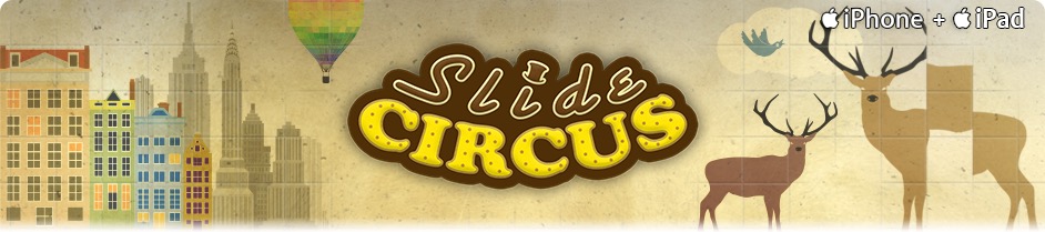 Slide Circus: Wunderschönes Schiebepuzzle nach drei Jahren wieder gratis