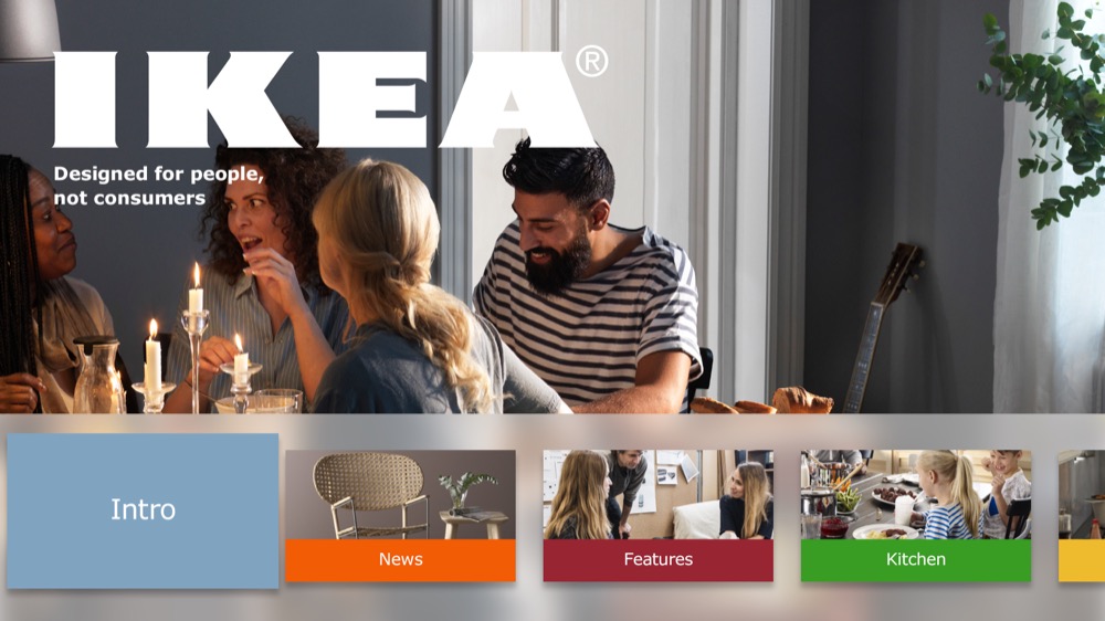 IKEA Katalog kann jetzt auch auf dem Apple TV abgerufen werden