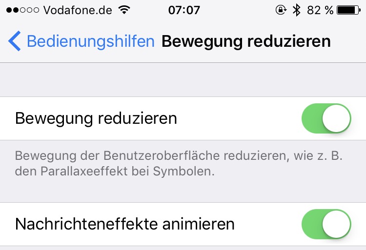 nachrichteneffekte animieren
