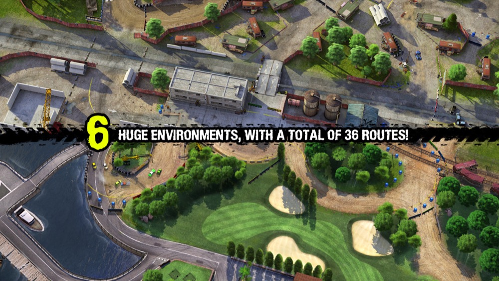 Reckless Racing 3 track