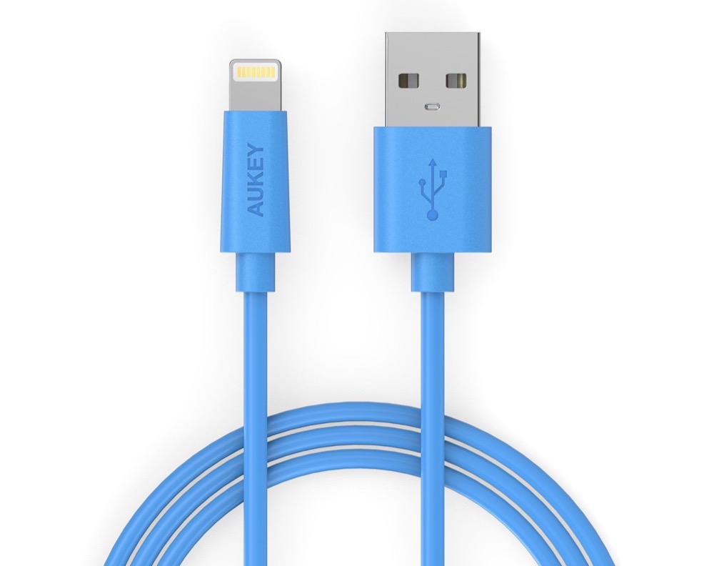 1m Aukey Lightning-Kabel mit Gutschein für nur 2,79 Euro