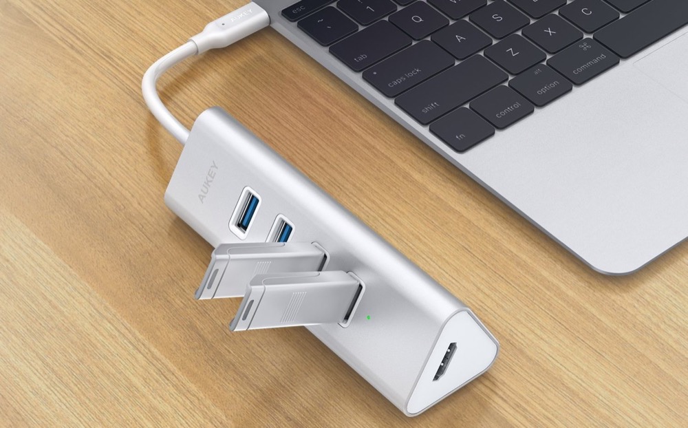 Für das neue MacBook Pro: USB-C-Zubehör von Aukey im Video