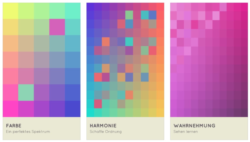 I Love Hue: In diesem kostenlosen Puzzle dreht sich alles um Farbverläufe