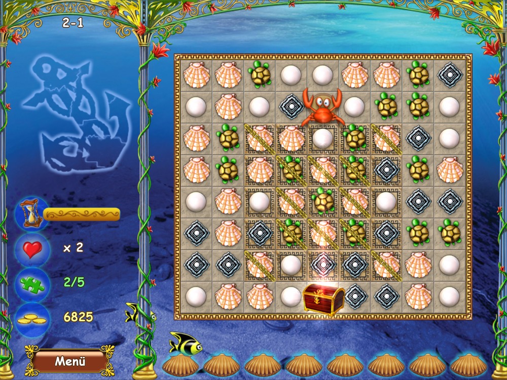 Hidden Wonders of the Depths: Mischung aus Match3- und Wimmelbild-Game aktuell gratis laden