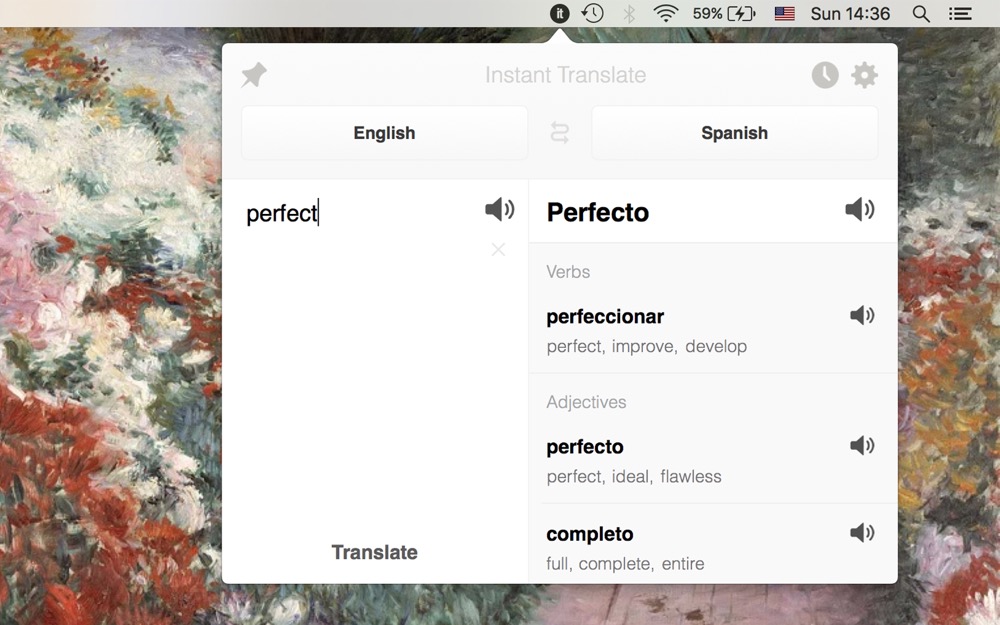 Instant Translate macOS