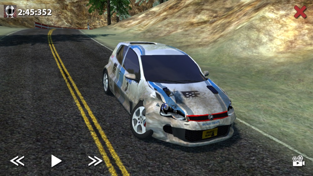 Rush Rally 2 Schaden