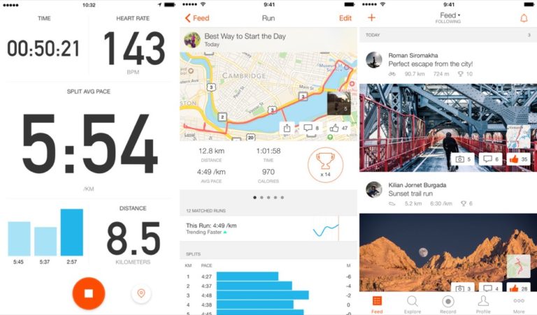 strava fitness tracker