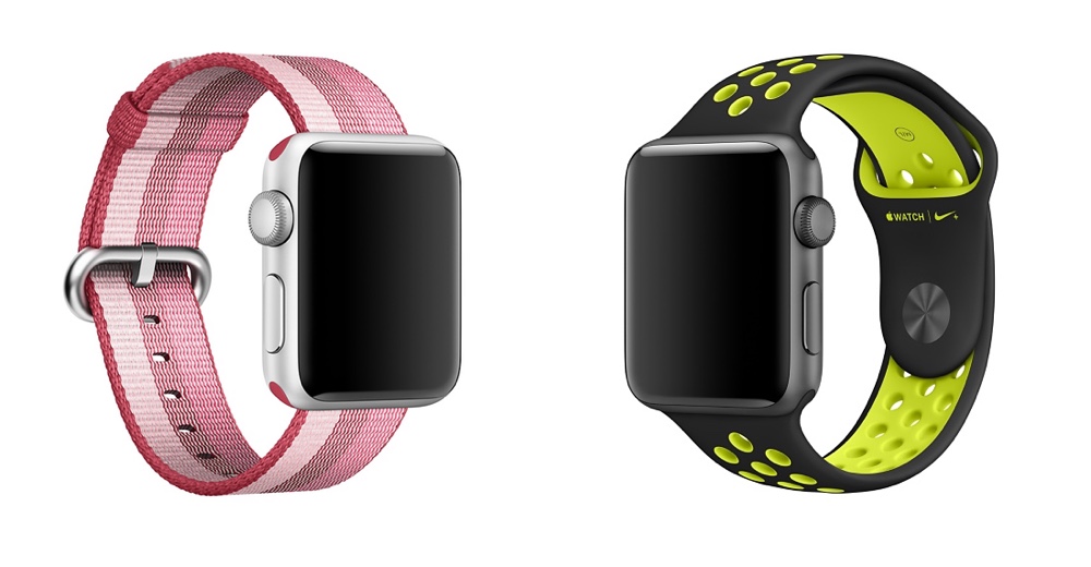 Ausgepackt Zwei Apple Watch Armbänder aus der neuen Kollektion