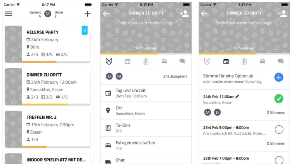 Skeddle: Planungs-App zum Organisieren von Events lässt sich kostenlos nutzen