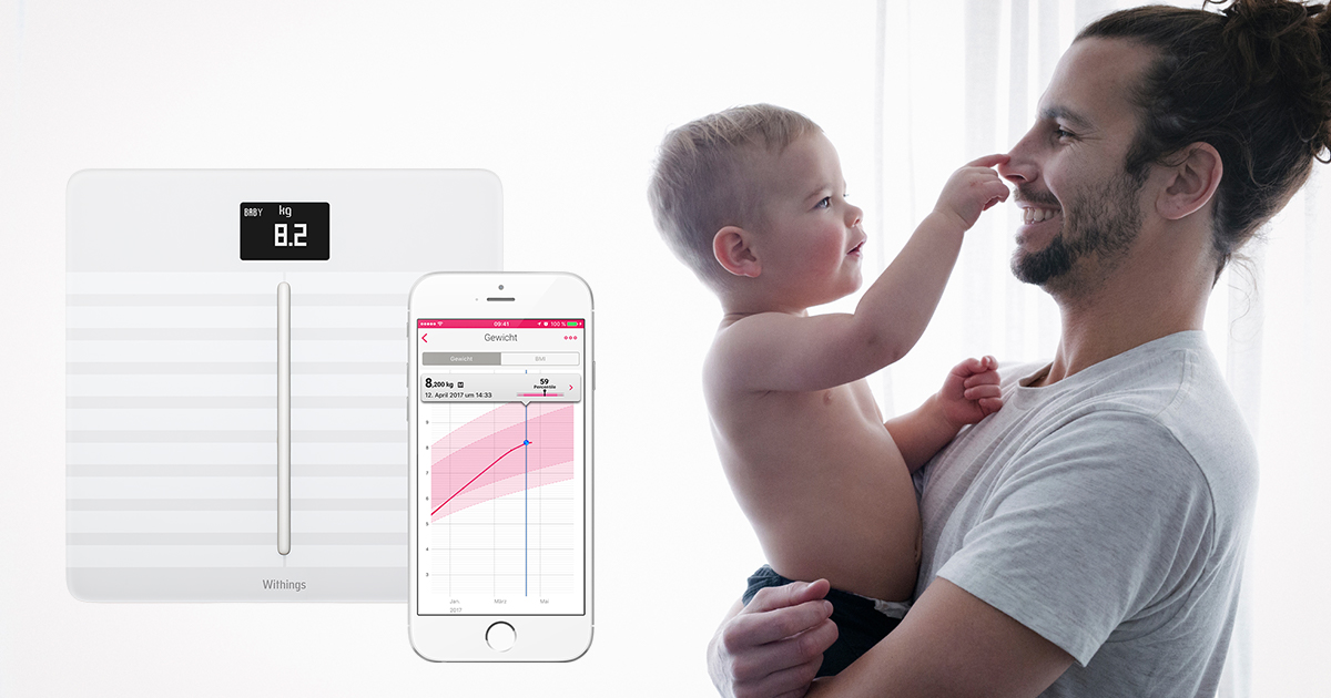 Withings Body Baby Modus Banner
