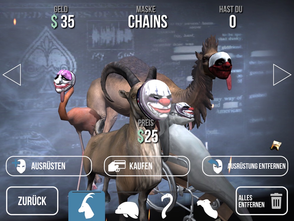 Goat Simulator Payday: Das Grand Theft Auto der Ziegen-Simulation ist Apples Favorit