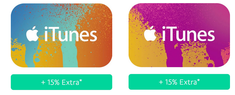 itunes bonus paypal