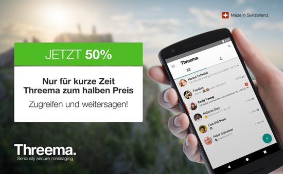 iOS-Icon des Messengers Threema