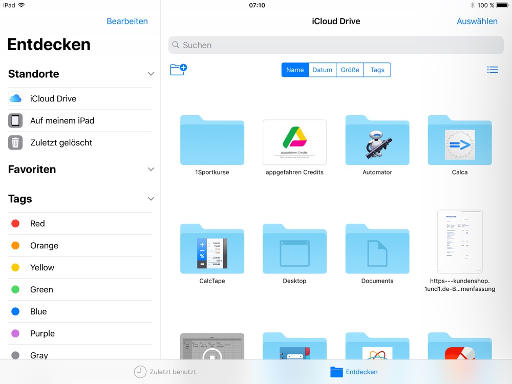 Files So Funktioniert Apples Neue Dateien App