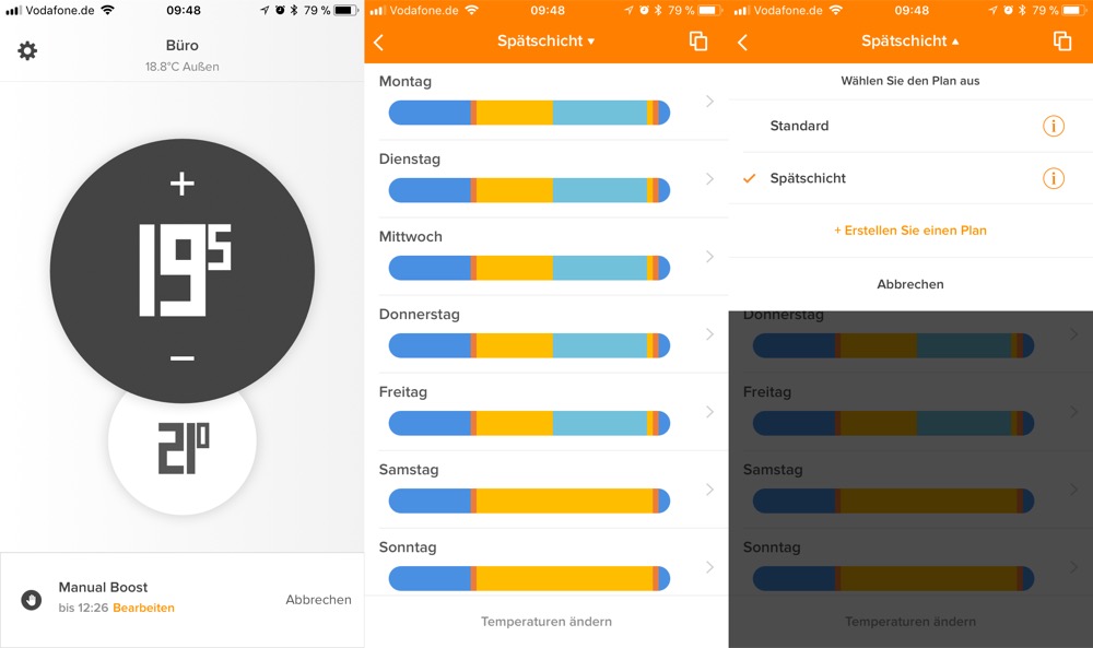 Netatmo Thermostat App