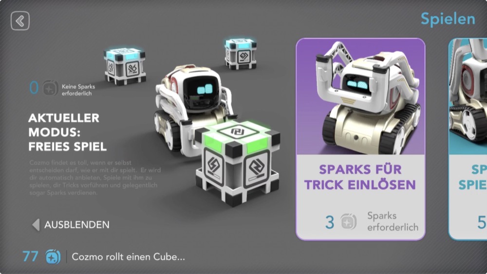 cozmo app spiele