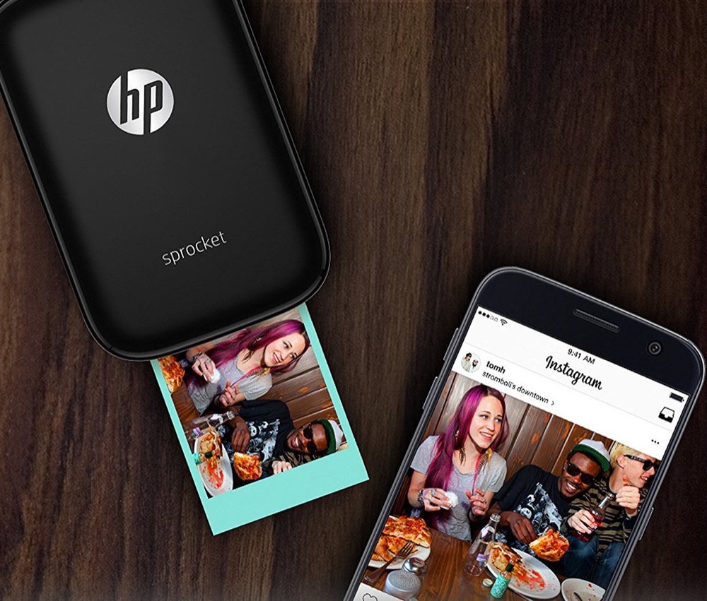 HP Sprocket: Mobiler Fotodrucker mit App-Anbindung kostet nur noch 89 Euro