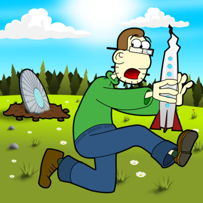 Argh! Earthlings!: Neues Point-and-Click-Adventure eines deutschen Indie-Entwicklers