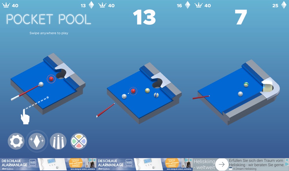 Pocket Pool von Ketchapp erscheint im App Store