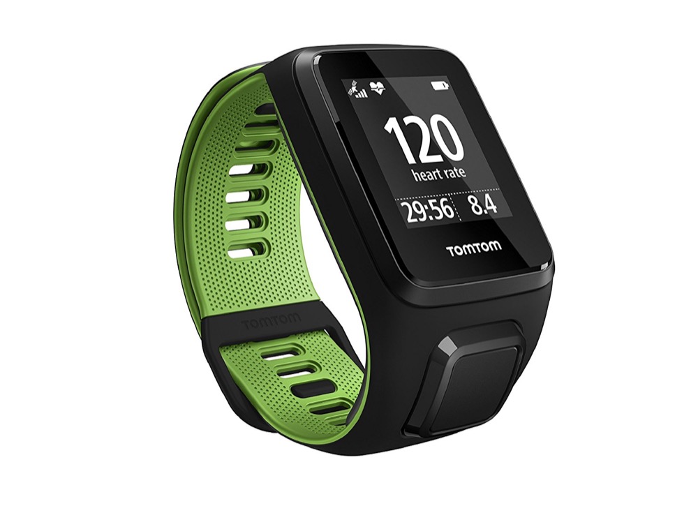 TomTom Runner 3: GPS-Uhr mit integriertem MP3-Player und Schrittzähler für Sportbegeisterte